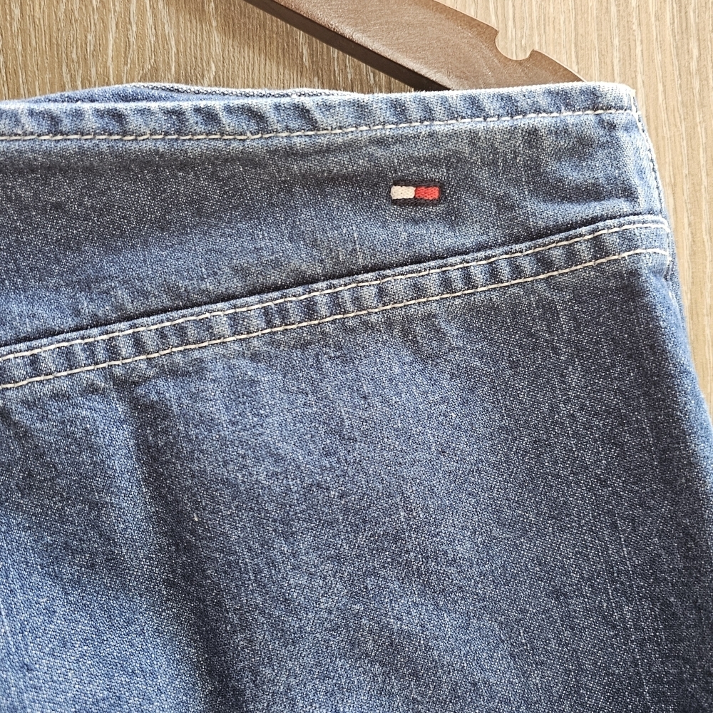 90s Original Tommy Hilfiger Dark Blue Jeans Calling All Millenials! - Picture 2 of 7